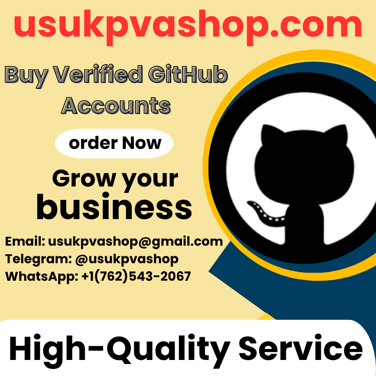 buy verified github accounts